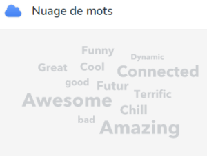 Nuage de mots