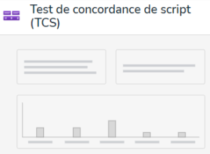 Test de concordance de script